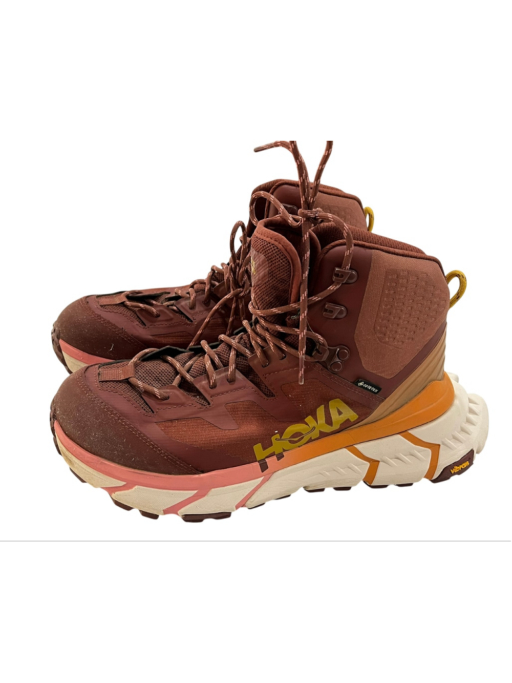 HOKA One One TenNine Hike GTX Cherry Mahofany Women's Size 10 B Women's Shoes